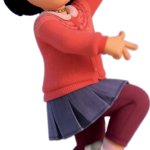 Meilin Lee Black Hair New Render