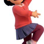 Meilin Lee Black Hair New Render