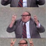 Chris Farley Air Quotes
