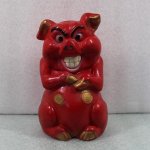 Evil red Piggy bank meme