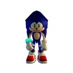 Sad Sonic the hedgehog