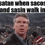 satan | satan when sacos and sasin walk in | image tagged in gifs,memes,funny,math | made w/ Imgflip video-to-gif maker