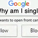 why am I single google search meme