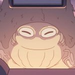Smug spider frog