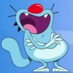 Laughing Oggy meme