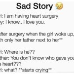 Heart transplant