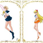 Sailor Uranus and Sailor Venus Belly