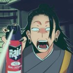 Anime Raid Horror Spray meme