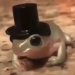 Frog With Top Hat
