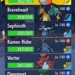 Pokemon Scarlet Team