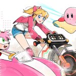 all pink