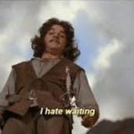 Inigo hates waiting