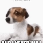 I dont cafe | and I never will | image tagged in gifs,fun | made w/ Imgflip video-to-gif maker