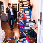 Funny family photo