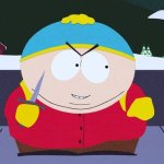 Cartman with a knife