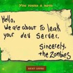 hello we are about to leak your dev server