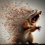 disintegrating squirrel