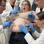 Fat belly exam
