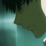Anime crying eating food GIF Template