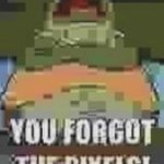 you forgot the pixels