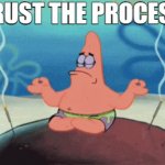 Trust the process