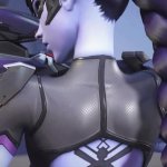 Widowmaker's "I See You" Pose GIF Template