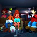 TimbrWulf's "Goof Troop Family Movie Time"