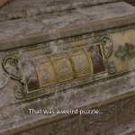 That was a weird puzzle ...
