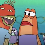 SpongeBob fish whispering