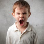 Angry kid