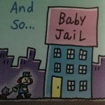 Baby jail template