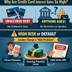 Credit card companies charge high interest primarily because the