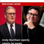 Labour Burnham meme