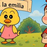 Emma duck (females) and bird