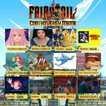 fairy tail controversy meme | image tagged in fairy tail controversy meme,fairy tail,disney,fairy tales,fantasy,classics | made w/ Imgflip meme maker