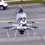 Bird on Drone meme