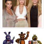 Name a More Iconic Trio | image tagged in name a more iconic trio,fnaf,freddy,bonnie,chica | made w/ Imgflip meme maker
