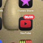 YouTube with double infinite notification template