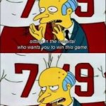 Mr burns inspired team
