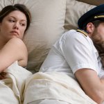 Skycards man thinking about other women