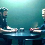 Homelander talks to Butcher