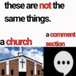 These are not the same things
