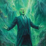 Trump screaming on the afterlife