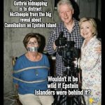 Clintons kidnapped Guthrie meme