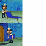 Skycards Squidward