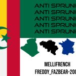 Freddy fazbear 2009 + mellifrench = this flag meme