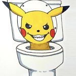 Skibidi pikachu meme