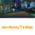 The Over The Hedge Gang Watching What? meme