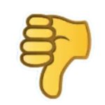 Thumbs down