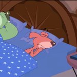 Doggy Don and Colonel sleeping meme